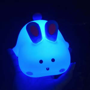 Sleeping Rabbit Silicone Night Lamp