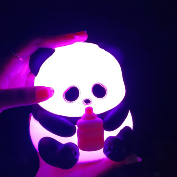 Baby Panda Silicone Night Lamp