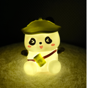 Bamboo Panda Night Lamp