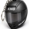 Helmet Keychain with LED Light