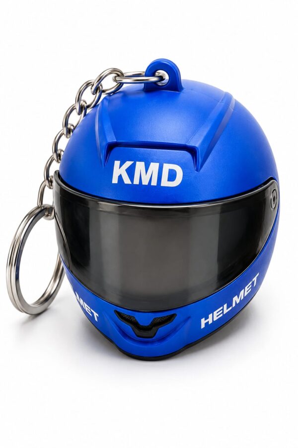 Helmet Keychain with LED Light