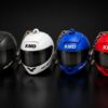 Helmet Keychain with LED Light