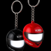 Helmet Keychain with LED Light