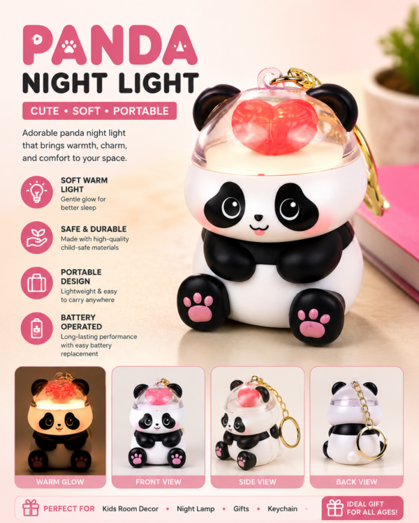 file_000000003f6881faa2b7dc2d2611c985 Panda keychain
